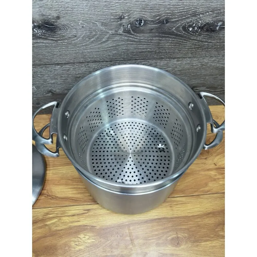 SCANPAN Impact Stainless Steel 7.5 Qt Multipot & Steamer Set w/Lid Denmark